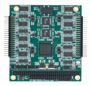 Emerald-MM-8P-XT: I/O Expansion Modules, Rugged, wide-temperature PC/104, PC/104-<i>Plus</i>, PCIe/104 / OneBank, PCIe Minicard, and FeaturePak modules featuring standard and optoisolated RS-232/422/485 serial interfaces, Ethernet, CAN bus, and digital I/O functions., PC/104